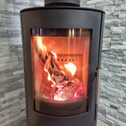 WoodFellas ELM Stove - 5kW Cylinder Wood Burning Stove alternate product view