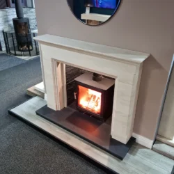 WoodFellas CEDAR Stove - 5kW Wood Burning Stove with Large Window alternate product view