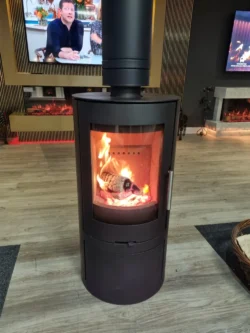 WoodFellas ELM Stove - 5kW Cylinder Wood Burning Stove alternate product view