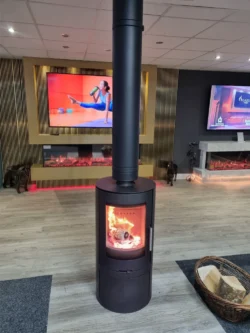 WoodFellas ELM Stove - 5kW Cylinder Wood Burning Stove product detail view