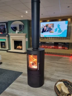 WoodFellas ELM Stove - 5kW Cylinder Wood Burning Stove additional product view
