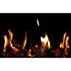 Lumiere LUCINA Luxury LCD Ultra Realistic Media Wall Fire flame