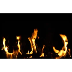 Lumiere LUCINA Luxury LCD Ultra Realistic Media Wall Fire flame