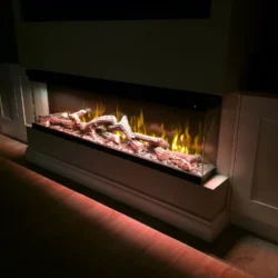 Lumiere HOME Easy Install Panoramic Media Wall Fire alternate product view