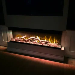 Lumiere HOME Easy Install Panoramic Media Wall Fire alternate product view