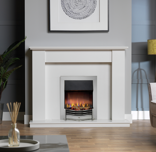 Dimplex Dumfries Optiflame 3D Inset Electric Fire - Chrome product view