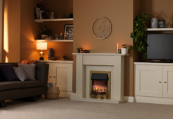 Dimplex Dumfries Optiflame 3D Inset Electric Fire - Brass alternate product view