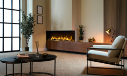 Dimplex Ignite Bold media wall fire product range view