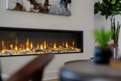 Dimplex Ignite Bold media wall fire product range view