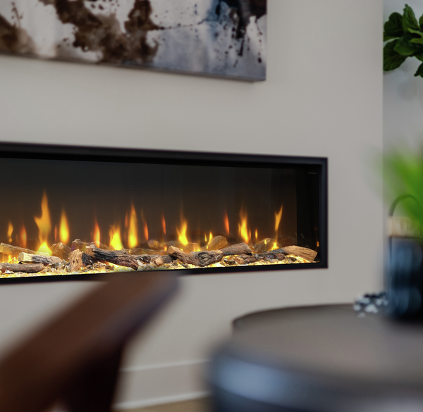 Dimplex Ignite Bold media wall fire product range view