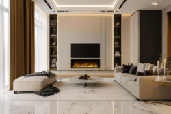 Dimplex Ignite Evolve media wall fire additional range view