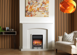 Dimplex Lerwick Optiflame Electric Fire - Chrome product view