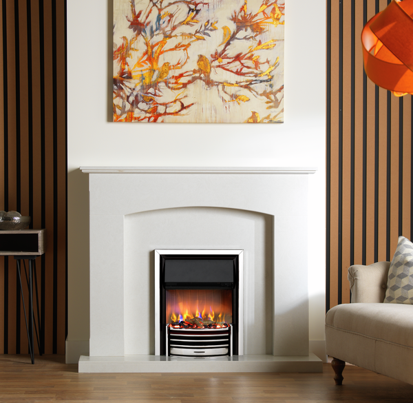 Dimplex Lerwick Optiflame Electric Fire - Chrome product view