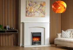 Dimplex Lerwick Optiflame Electric Fire - Chrome alternate product view