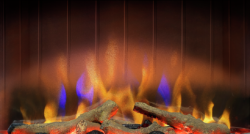 Dimplex Lerwick Optiflame Electric Fire - Brass alternate product view