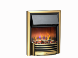 Dimplex Lerwick Optiflame Electric Fire - Brass product detail view