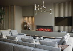 Onyx Avanti 150RW Electric Fire - Split Oak Logs product view