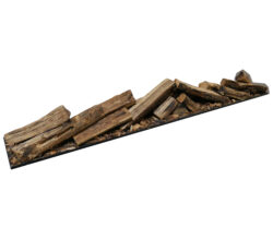 Evonic Electric Media Wall Fire logs