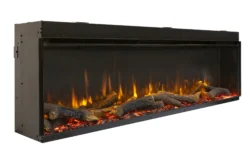 Charlton & Jenrick Go Eco Media Wall 150 Electric Fire single-sided view