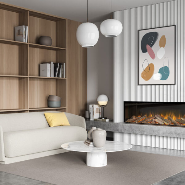 Evonic Aura Kinver 1500 SL Electric Media Wall Fire product view