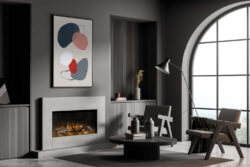 Evonic Aura Kinver 850 SL Electric Media Wall Fire product view