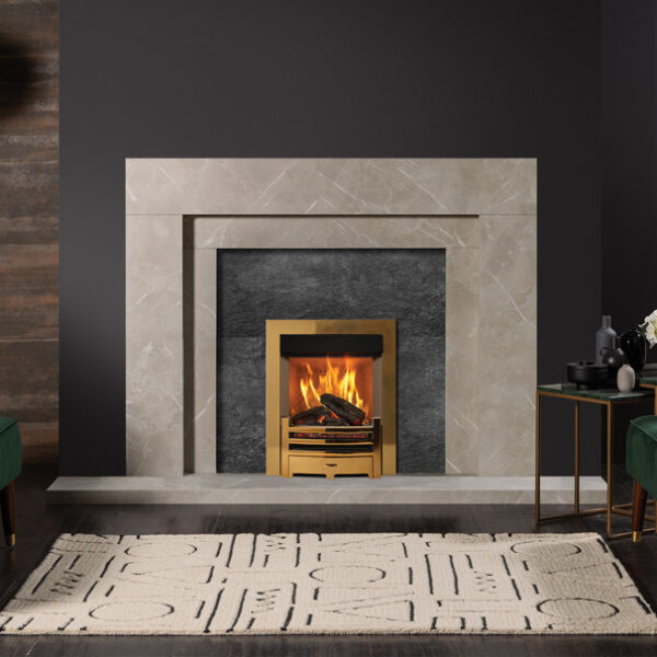 Onyx Mirage 40i Arts - Polished Brass front view