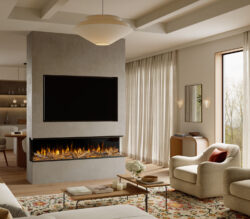 Evonic Volektra 1800 Black Edition Media Wall Fire product view